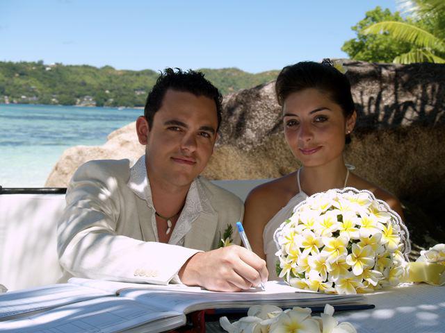 Photo Mariage aux Seychelles de Stephanie & Jeremie